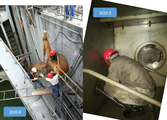 泄洪完成，順利開工！